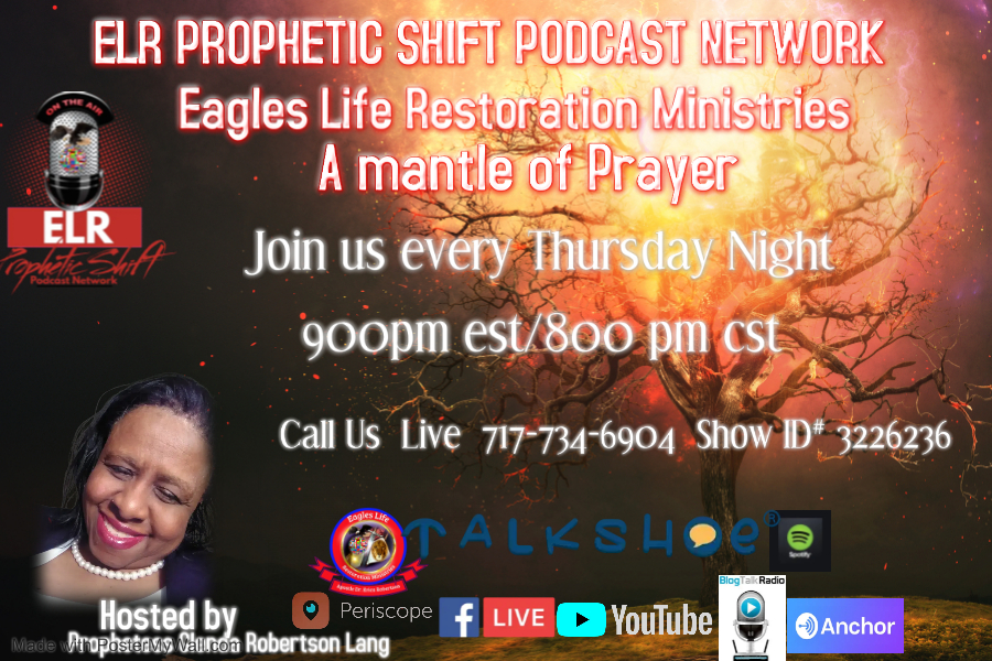 Mantle of Prayer Prophet G Lang Made with PosterMyWall » Dr Erica