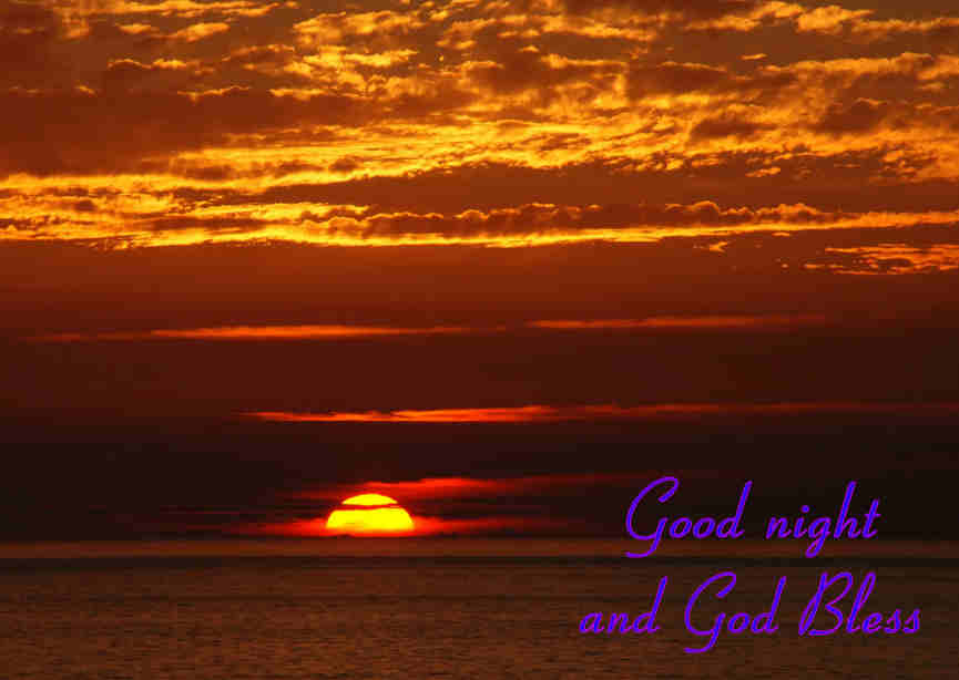 Good night sunset » Vern Fowlkes's Timeline Photos » Savior Connect