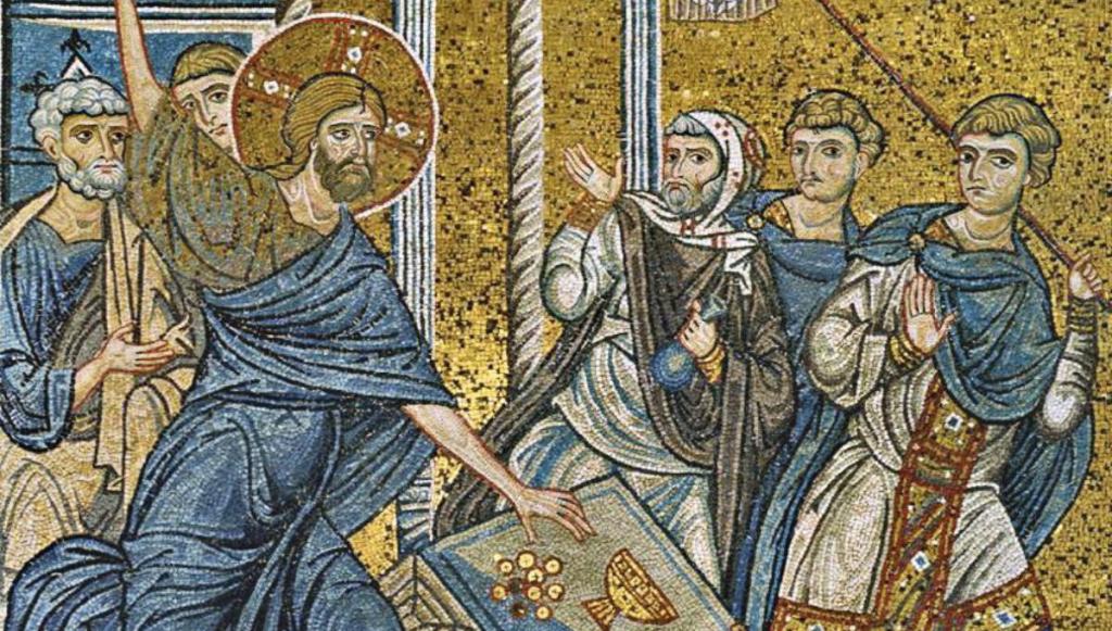 Jesus Tossing Over Temple Tables » Savior Connect